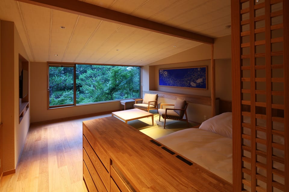 Japanese Modern Room | In-room safe, desk, soundproofing