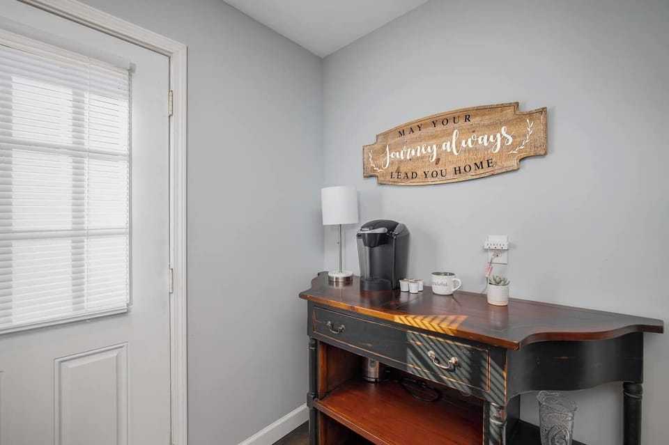 Kick-start your day at our coffee bar . 