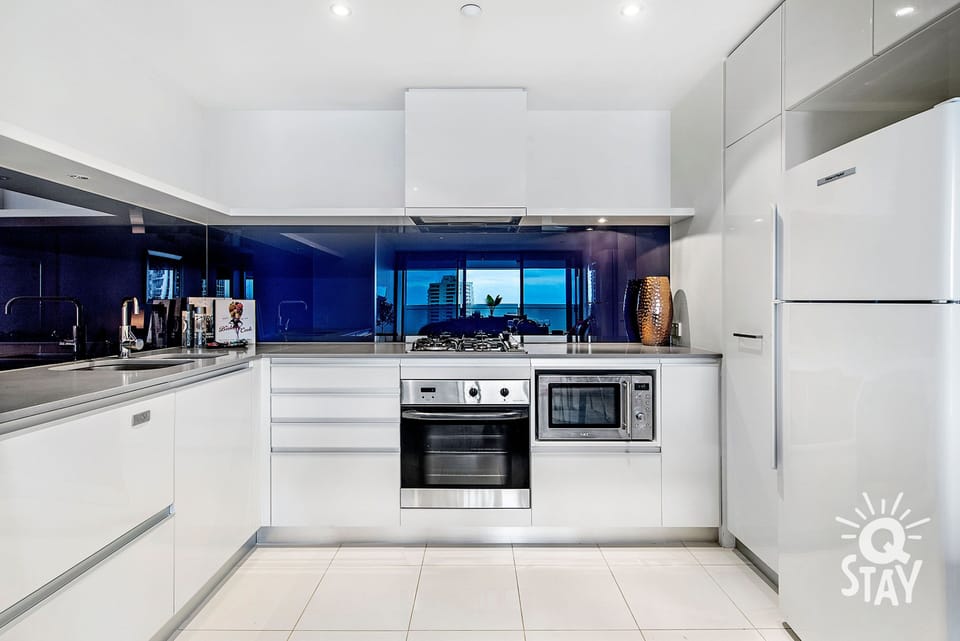 Fully equipped modern kitchen