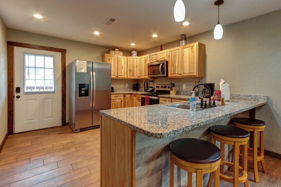 Fully equipped kitchen