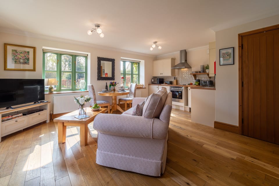 Ground floor:  Open-plan living area