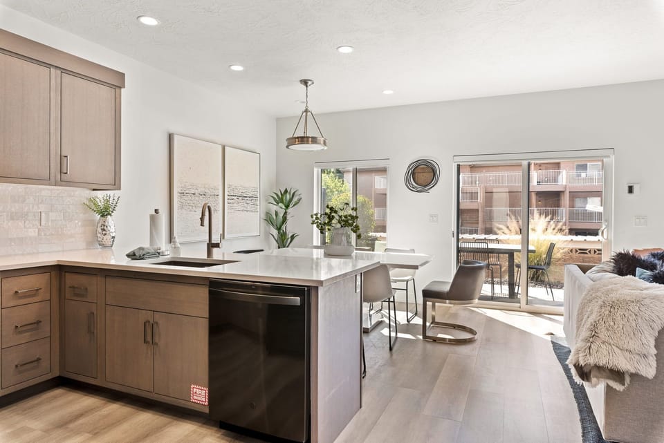 Kitchen and Dining Area