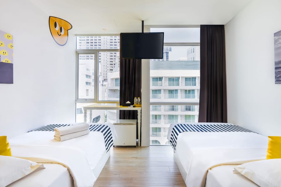 Mood S Twin Bed | In-room safe, free WiFi, wheelchair access