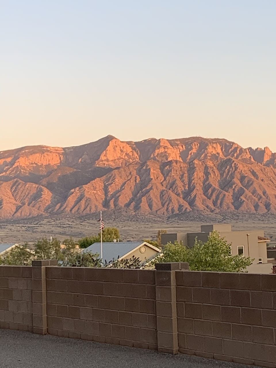View from the driveway.