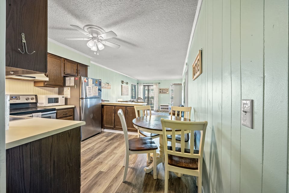 Sit down to a home cooked meal with the whole family.