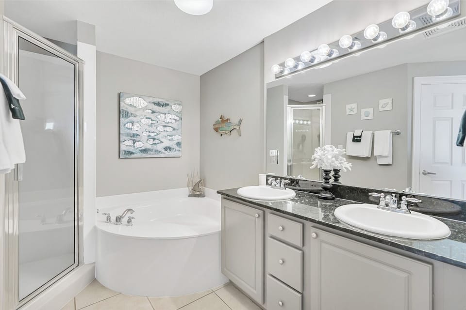 Master bathroom