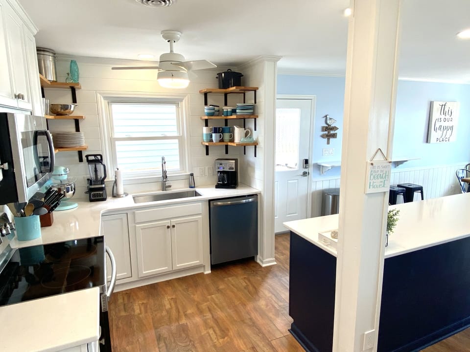 New appliances and renovated kitchen