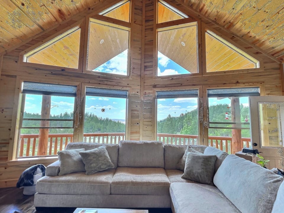 Views even indoors 