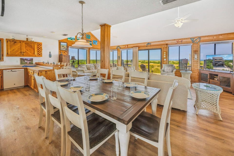 Surf or Sound Realty - 958 - Second Wind Avon - Dining Area -3