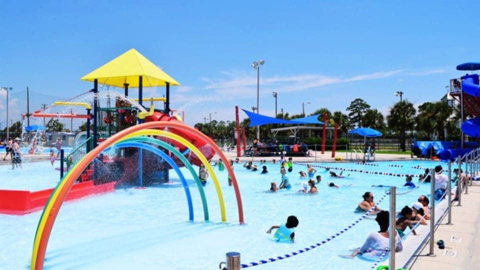 You can find a public community pool if you'd like more water play.