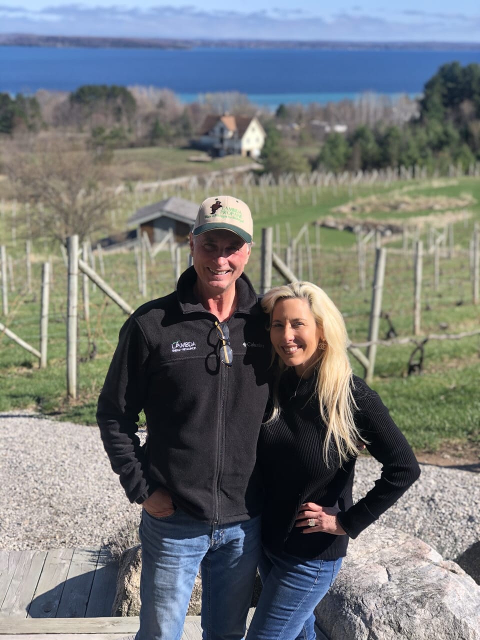 Your hosts and owners, Tracy & Harry 