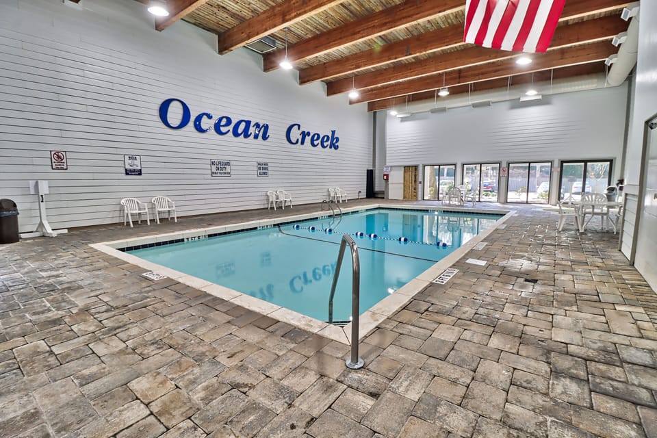 Indoor Pool at The Lodge Building