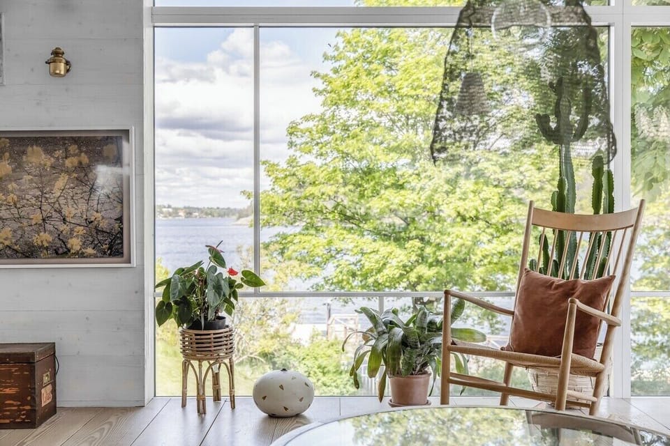 View from living room