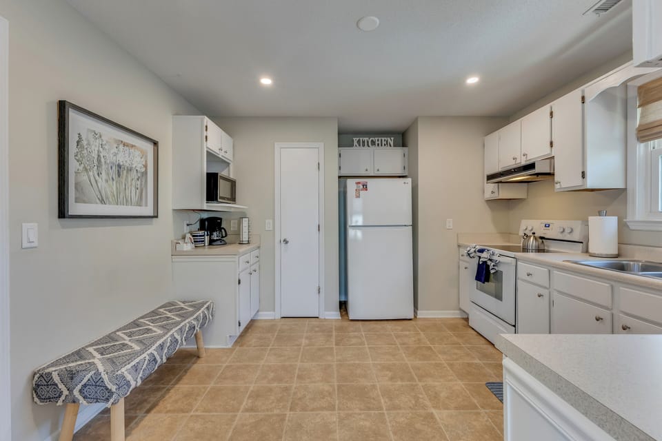 Spacious kitchen