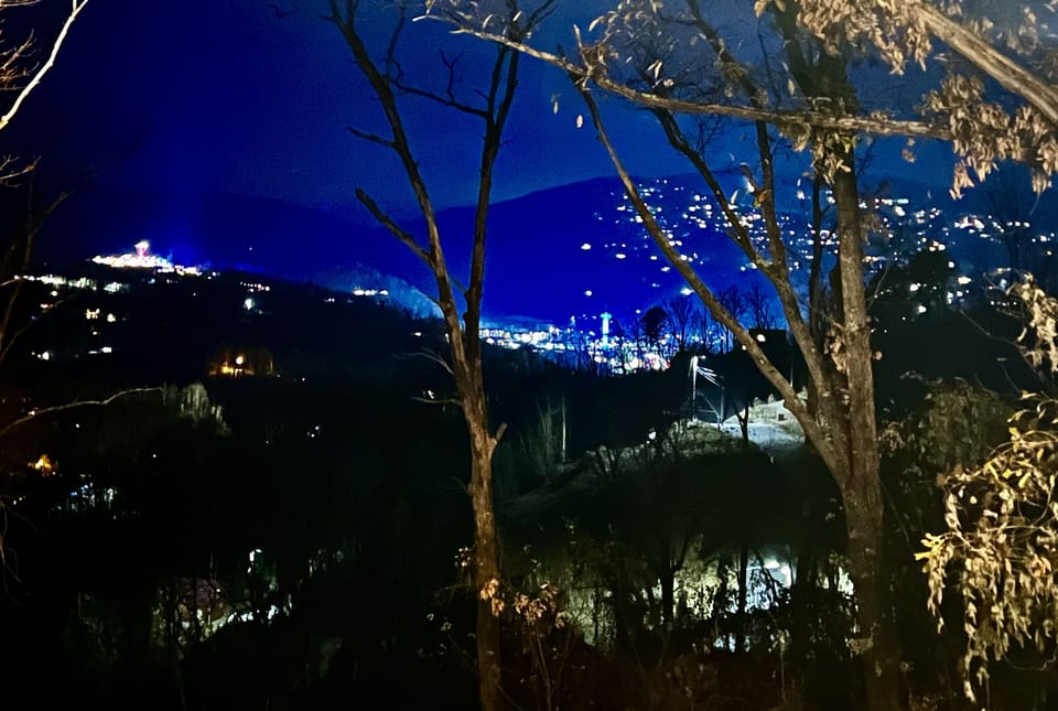 Amazing Downtown Views of Gatlinburg!