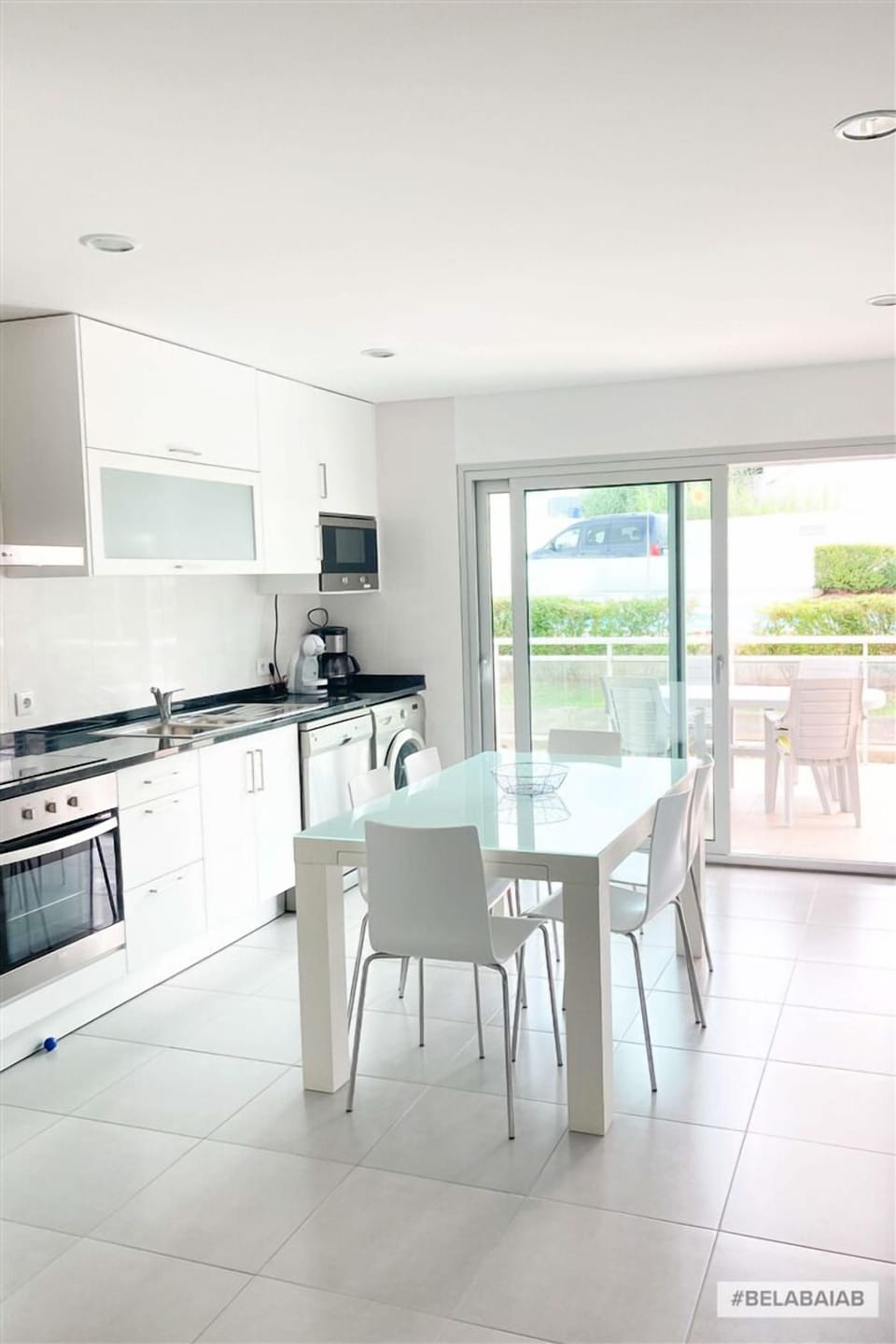 Open plan kitchen