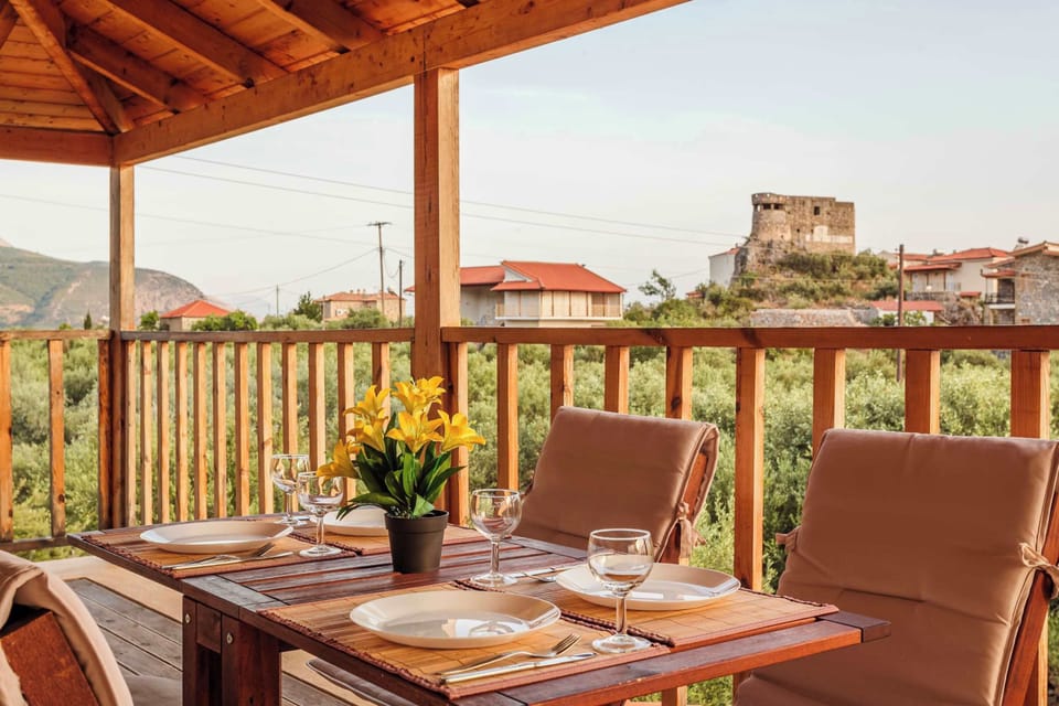 Savor the moments on the private balcony with breathtaking views