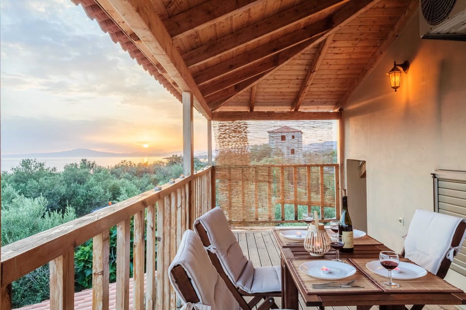 Experience culinary bliss in the generously spacious outdoor dining area
