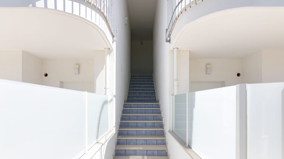 Interior entrance