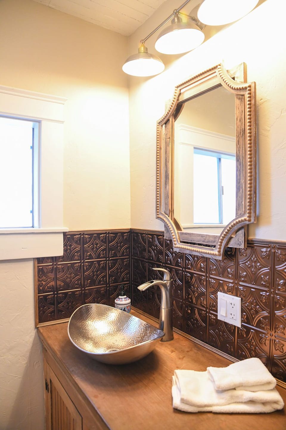 Main house bathroom sink