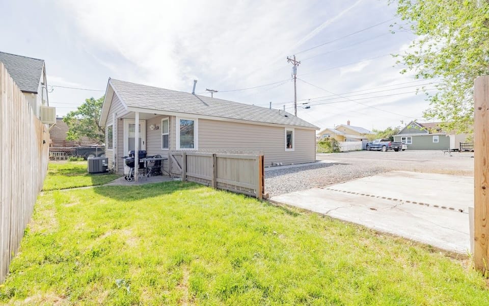 This pet friendly home has plenty of space for everyone, including your four legged family members