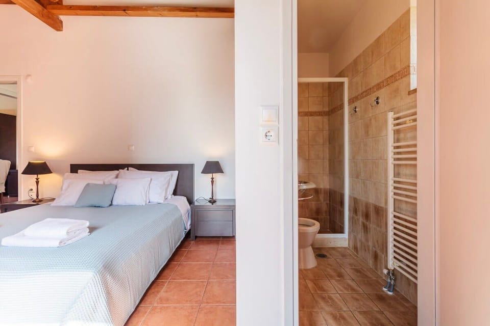 Bedroom with ensuite bathroom