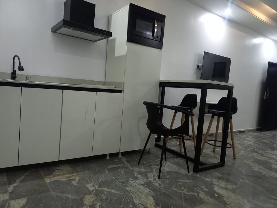 Premium Apartment | Private kitchen | Fridge, coffee/tea maker