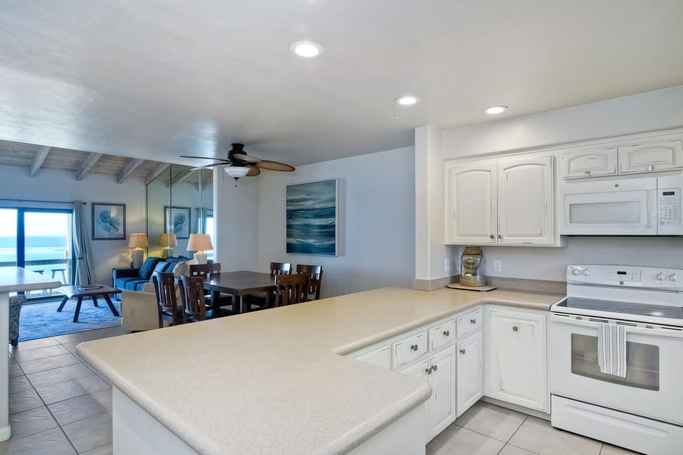 Enjoy the ocean view while you cook!
