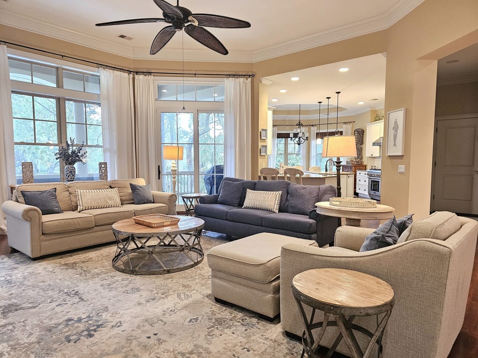 Living Room at 6 Lookout