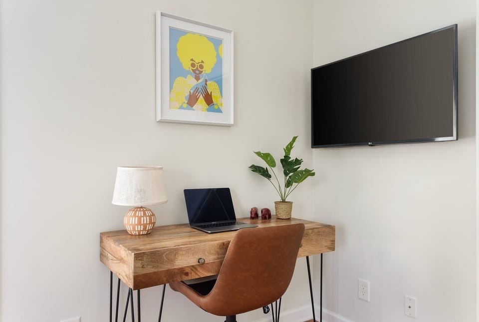 Work from home space in Bedroom #1 