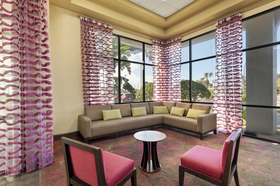 Lobby sitting area
