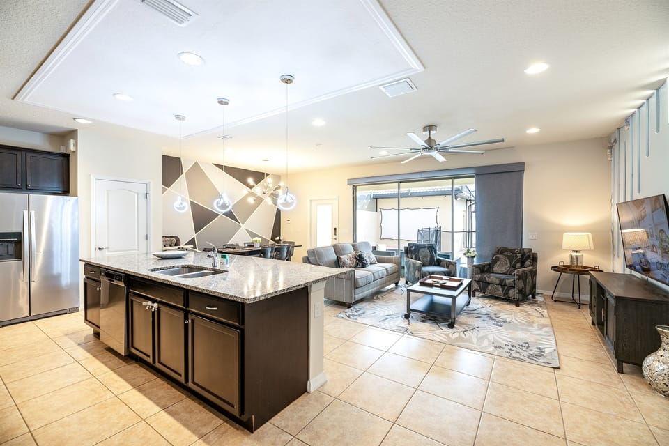 Open Plan Kitchen/Dining/Living Room
