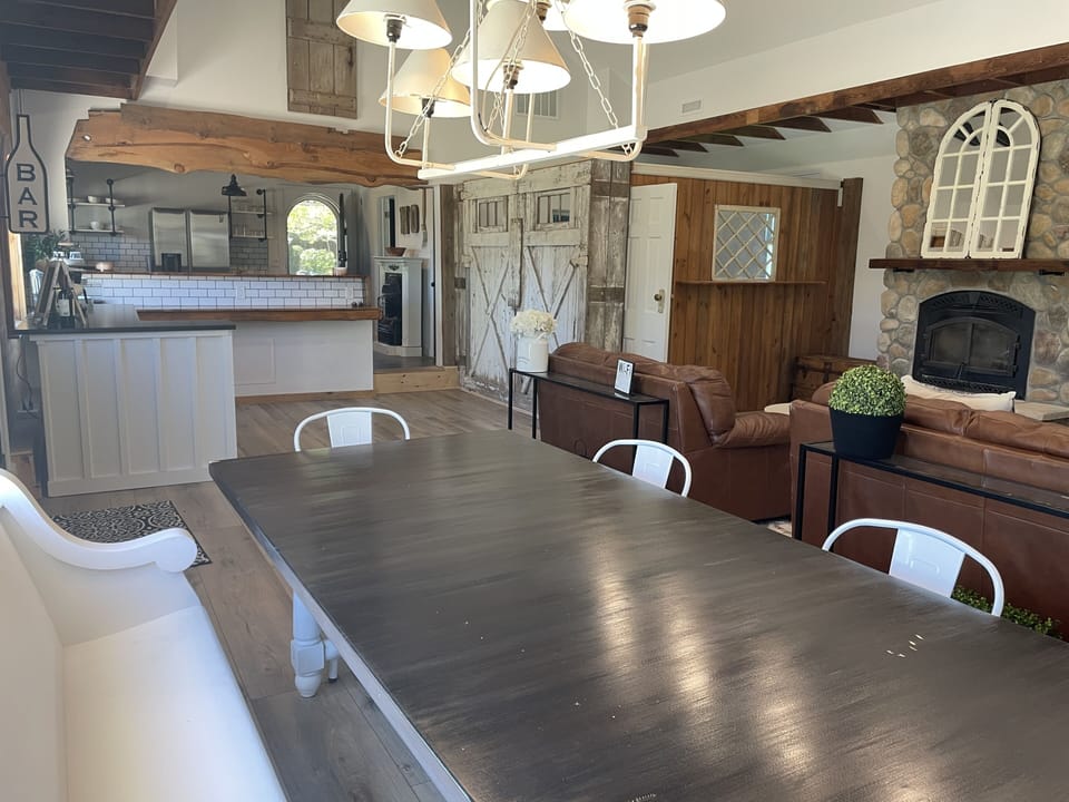 Large Farmhouse Dining Room Table
