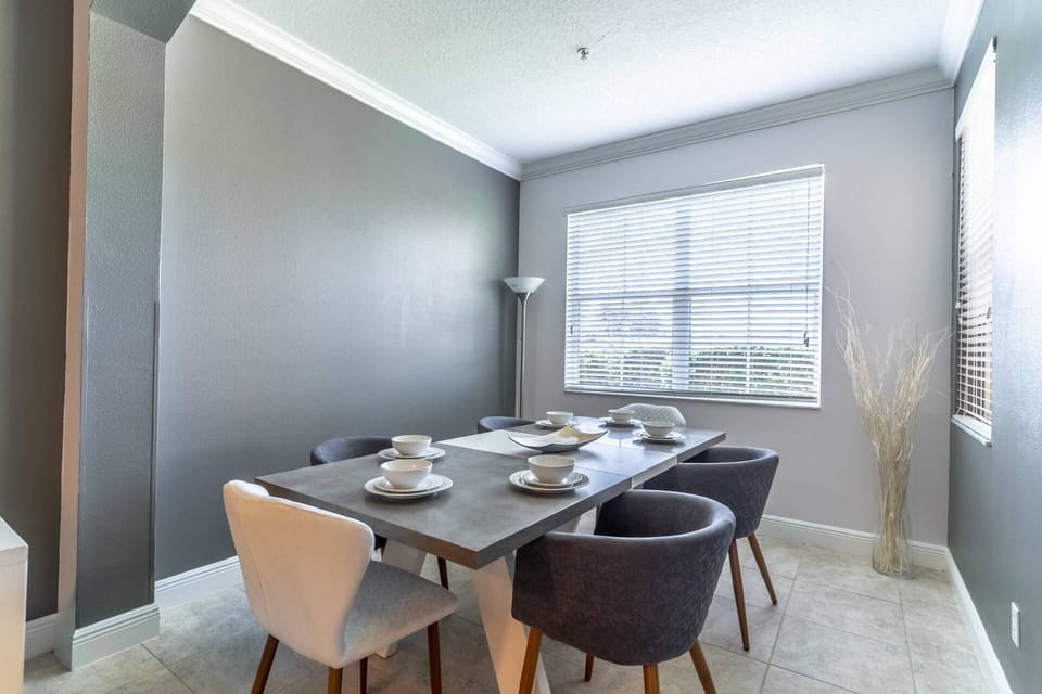 Chic Dining Area for Six (6) Guests