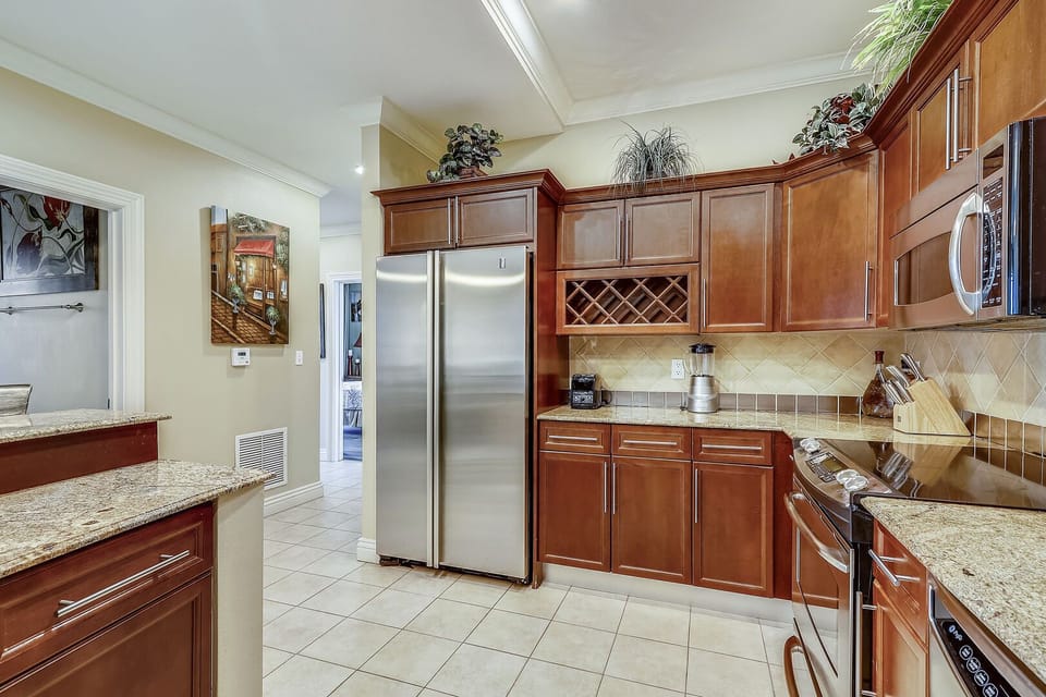 Stainless steel appliances