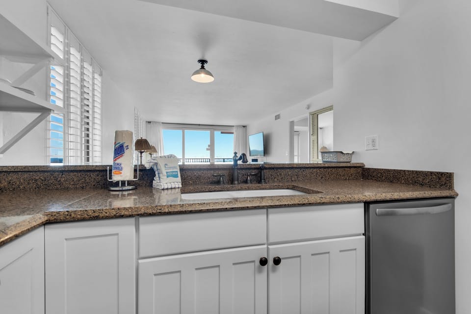 Kitchen to living view