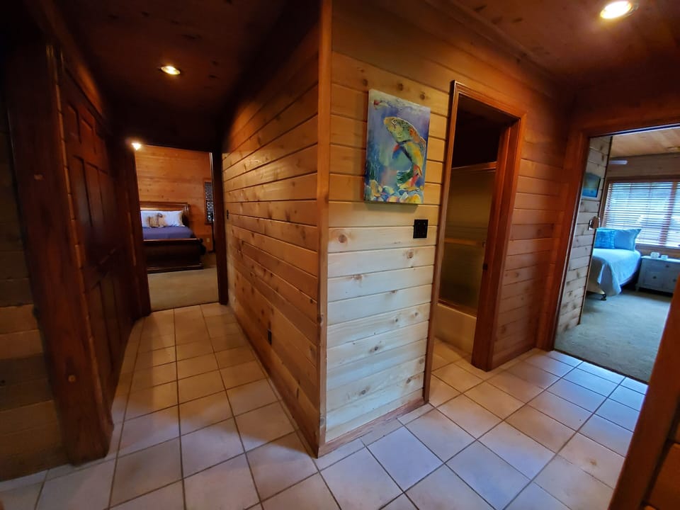 Hallway Leading to Bedrooms and Bathrooms on 1st Floor 