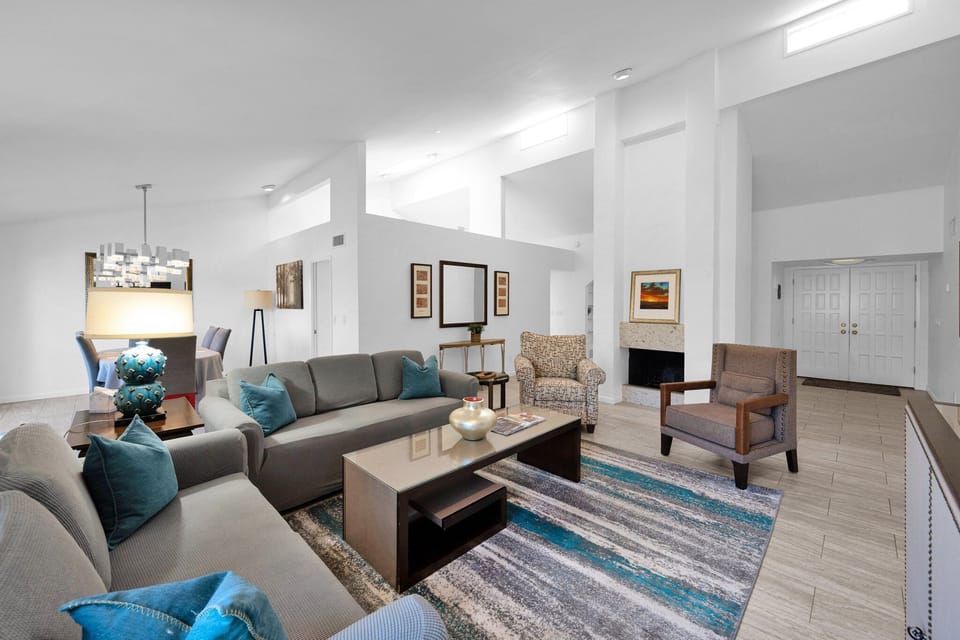 Entertaining Living Room