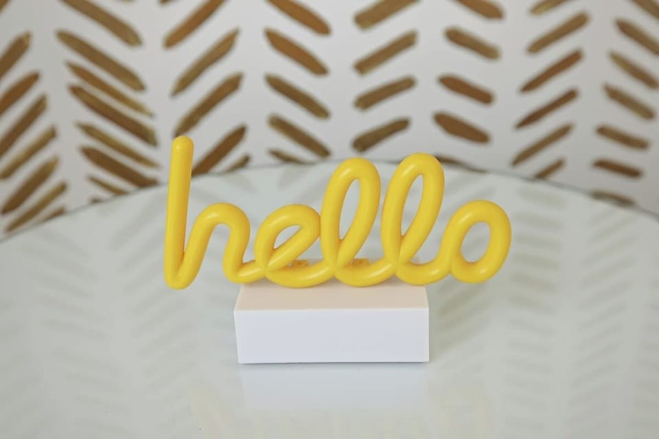 A hint of local flavor in our decor.