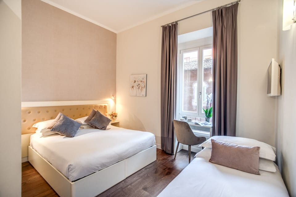 Standard Triple Room | Frette Italian sheets, premium bedding, minibar, in-room safe