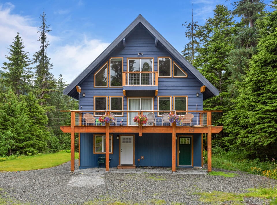 Top two floors of house and arctic entry on right side of ground floor are yours