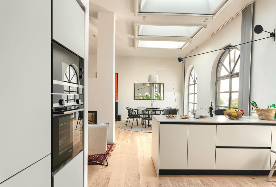 view from kitchen