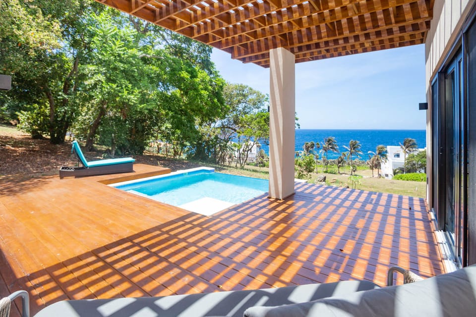Enjoy the ocean view from the Pool deck