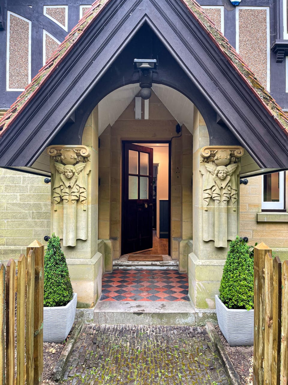 Exterior detail