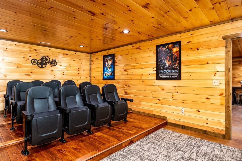 Don't forget the popcorn for our movie theater room!