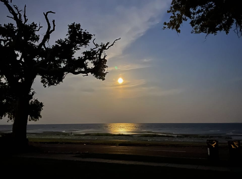 Beautiful full moon