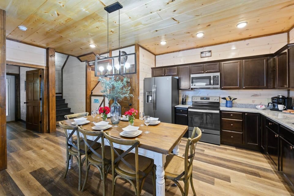 Kitchen and Dining Area