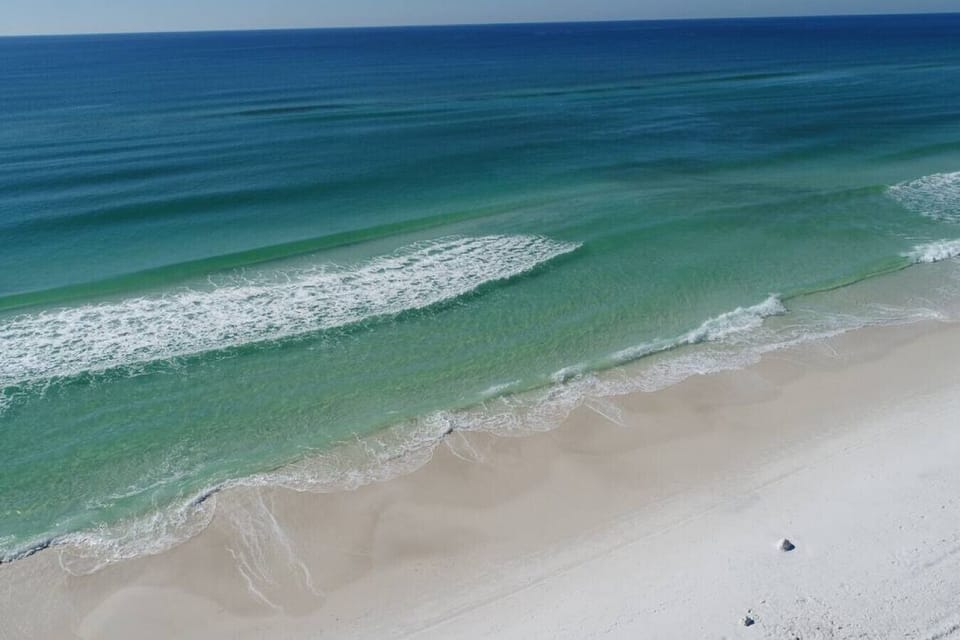 Emerald Coast waters of Laguna Beach on PCB