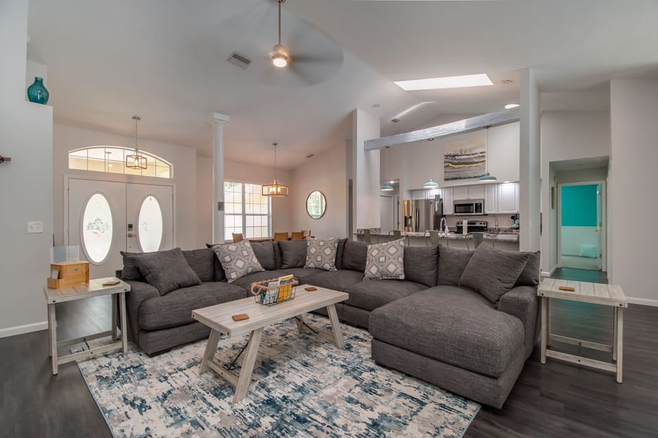 SUPER comfy sectional!