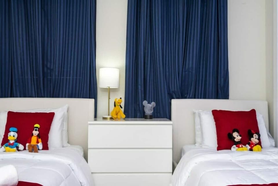 Mickey Mouse bedroom detail